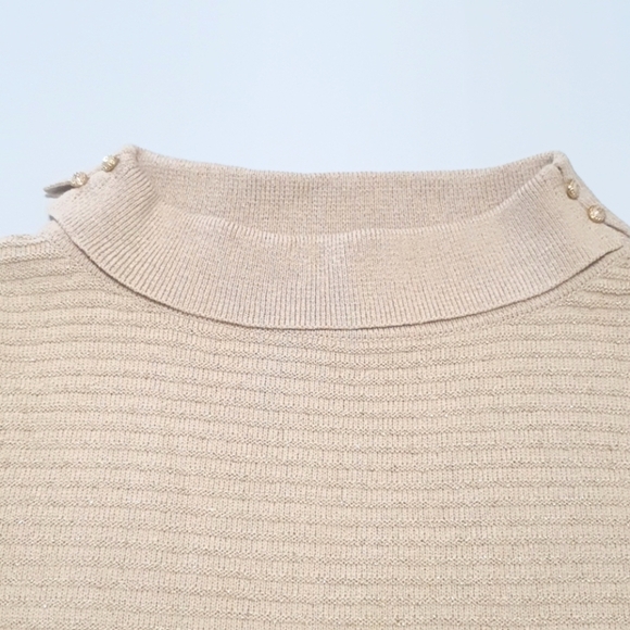 ST JOHN Collection Ribbed Pullover - Picture 7 of 8